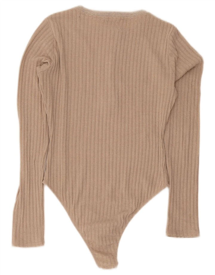 Body damskie Zara UK 10 Small Beżowe