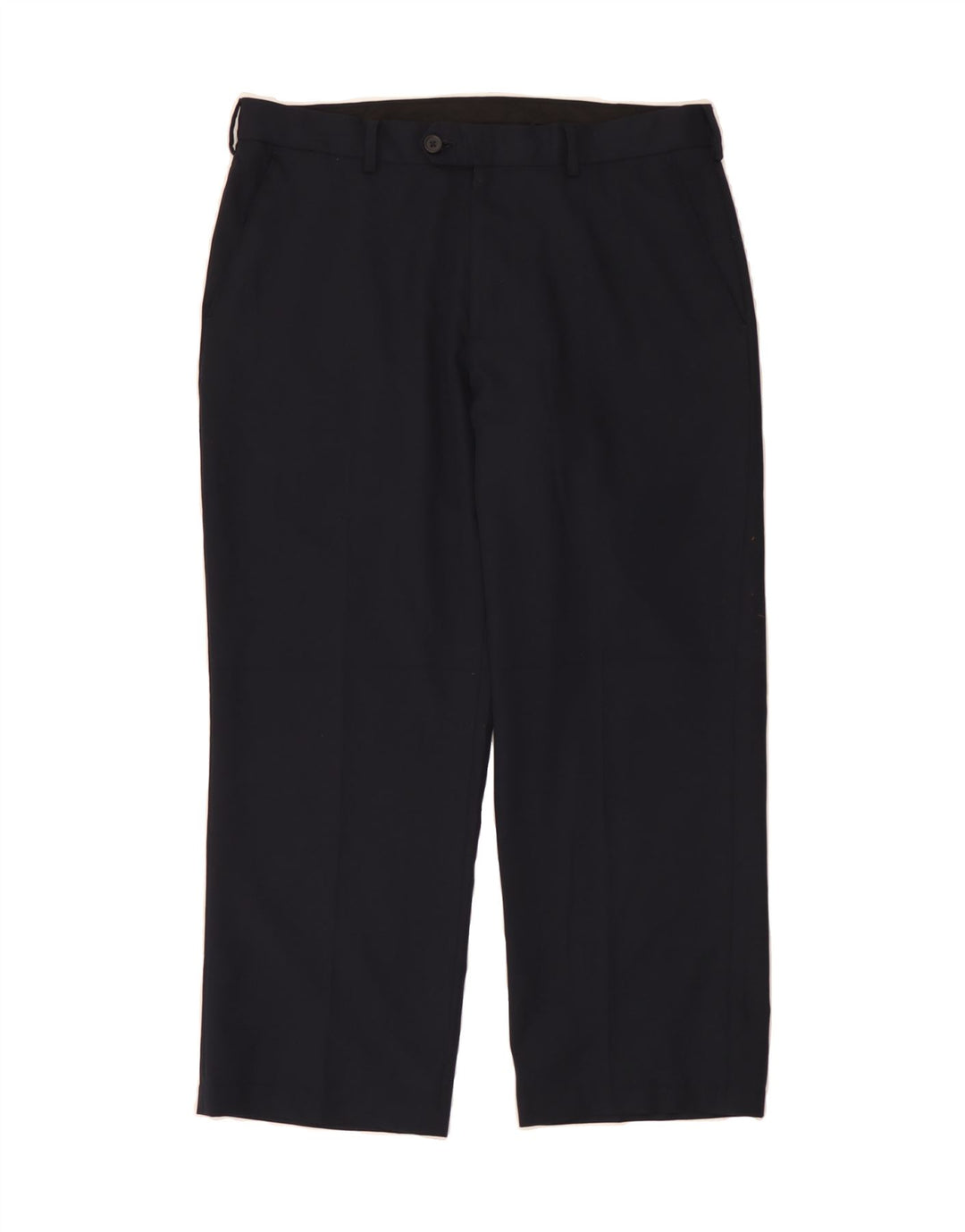 IZOD Mens Straight Chino Trousers W34 L27 Navy Blue Polyester Vintage Izod and Second-Hand Izod from Messina Hembry 