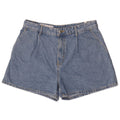 Damskie spodenki jeansowe Zara Medium W30, niebieska bawełna