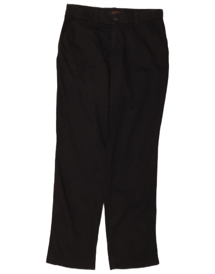 Damskie proste spodnie chino LEE W30 L31 czarne
