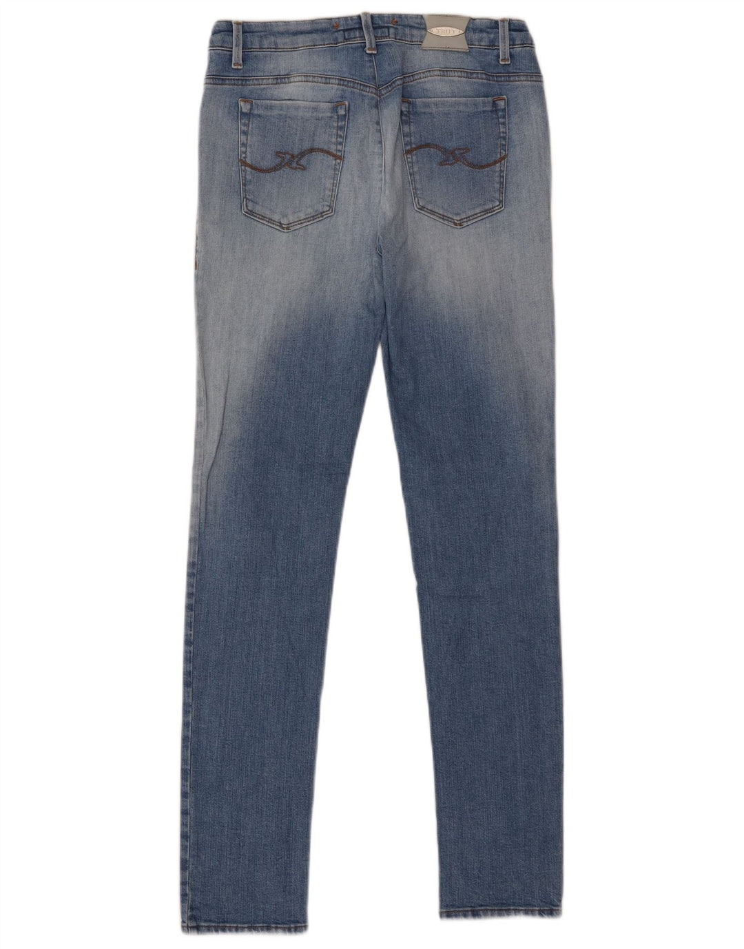 Damskie jeansy Skinny Trussardi W29 L32 Niebieskie