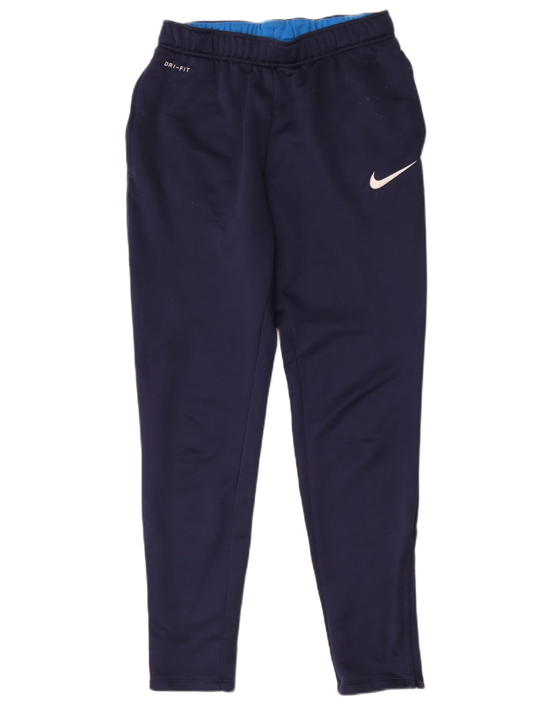 Męskie spodnie dresowe Nike Dri Fit, średni granatowy poliester