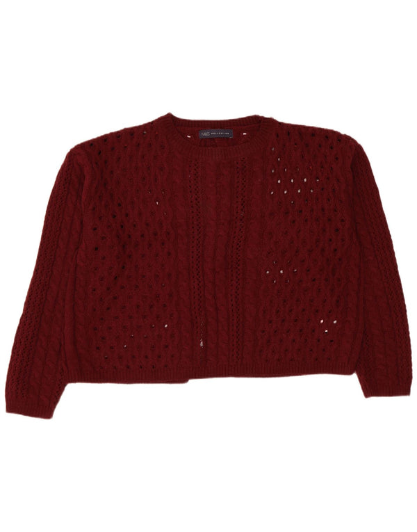 Marks & Spencer Damski sweter z dekoltem w łódkę UK 12 Medium Bu