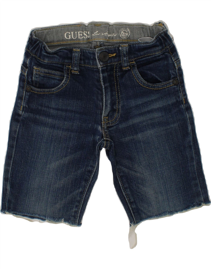 GUESS Boys Denim Shorts 3-4 Years W18  Blue Cotton Vintage Guess and Second-Hand Guess from Messina Hembry 