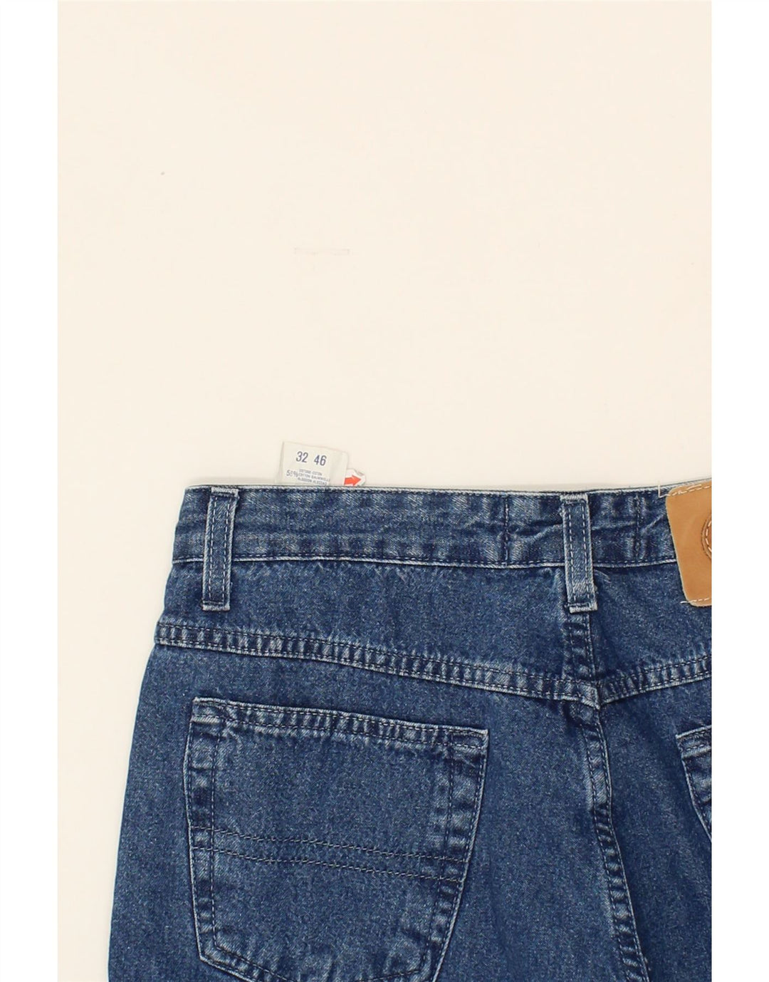 TRUSSARDI Womens Slim Jeans W32 L32 Blue Cotton Vintage Trussardi and Second-Hand Trussardi from Messina Hembry 
