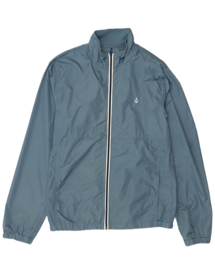 Męska kurtka przeciwdeszczowa Volcom UK 38 Średni niebieski nylon