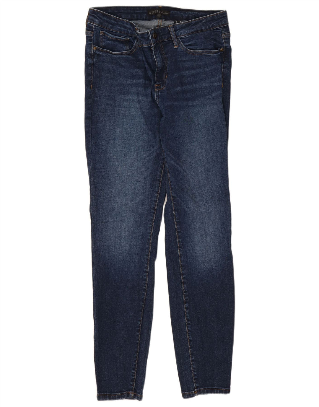Guess Damskie Obcisłe Dżinsy W30 L28 Niebieskie