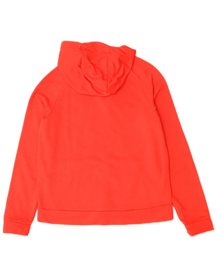 Damski sweter z kapturem Nike Dri Fit Graphic, UK 18 XL, czerwony poliester