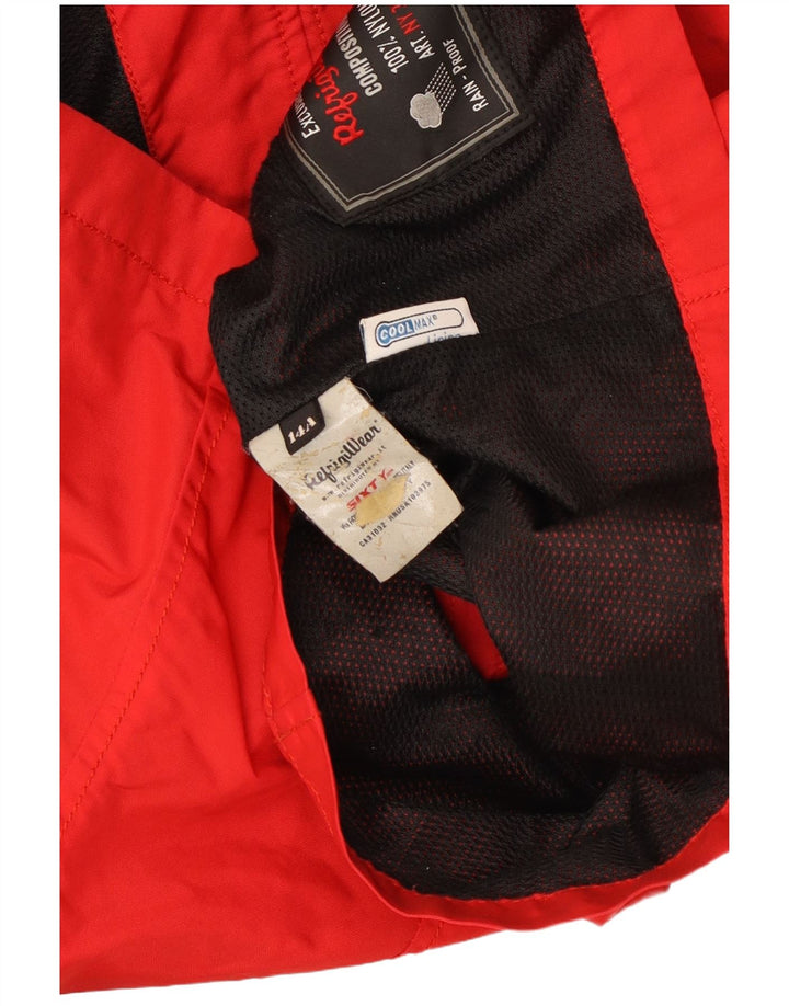 REFRIGIWEAR Boys Rain Jacket 13-14 Years Red
