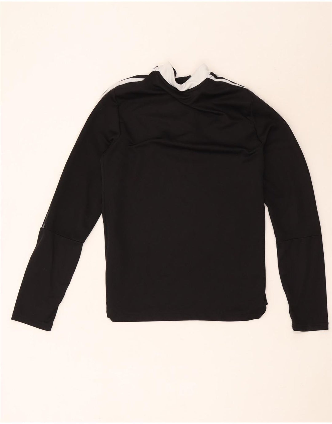 Chłopięcy dres Adidas Aeroready z zamkiem błyskawicznym na szyi, 13-14 lat, czarny