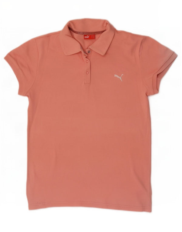 Damska koszulka polo Puma UK 14, duża, różowa
