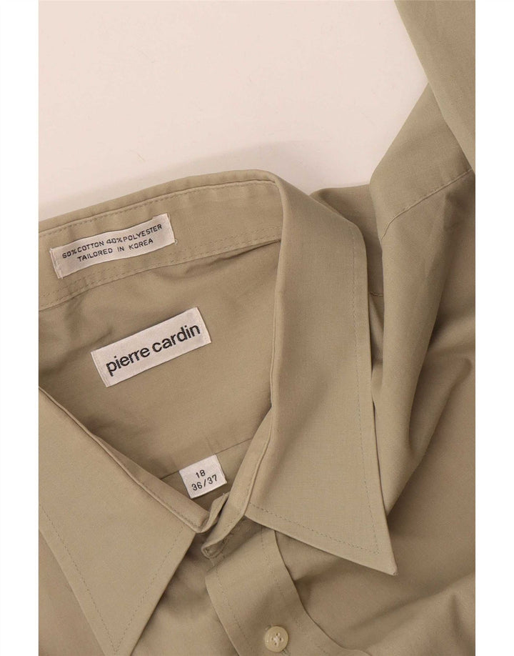 Koszula męska Pierre Cardin rozmiar 18 2XL beżowa bawełniana