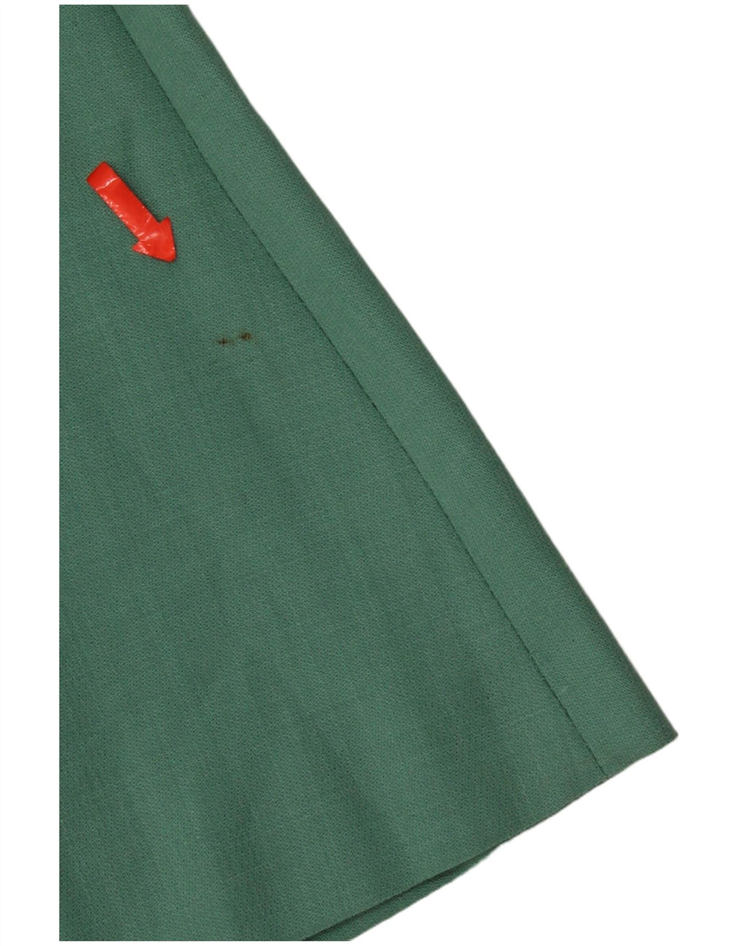 Vintage damski zestaw 2-częściowy z 1 guzikiem UK 12 Medium W28 Zielony octan