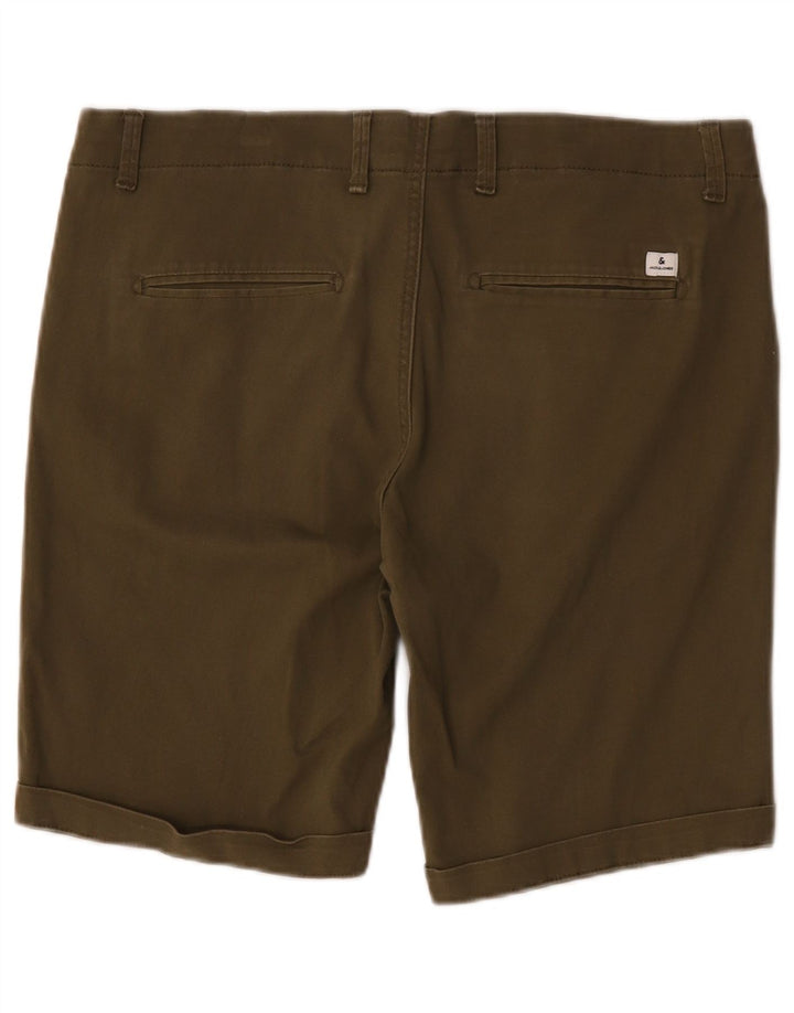 Męskie spodenki chino Jack & Jones, duże, W36, bawełna khaki