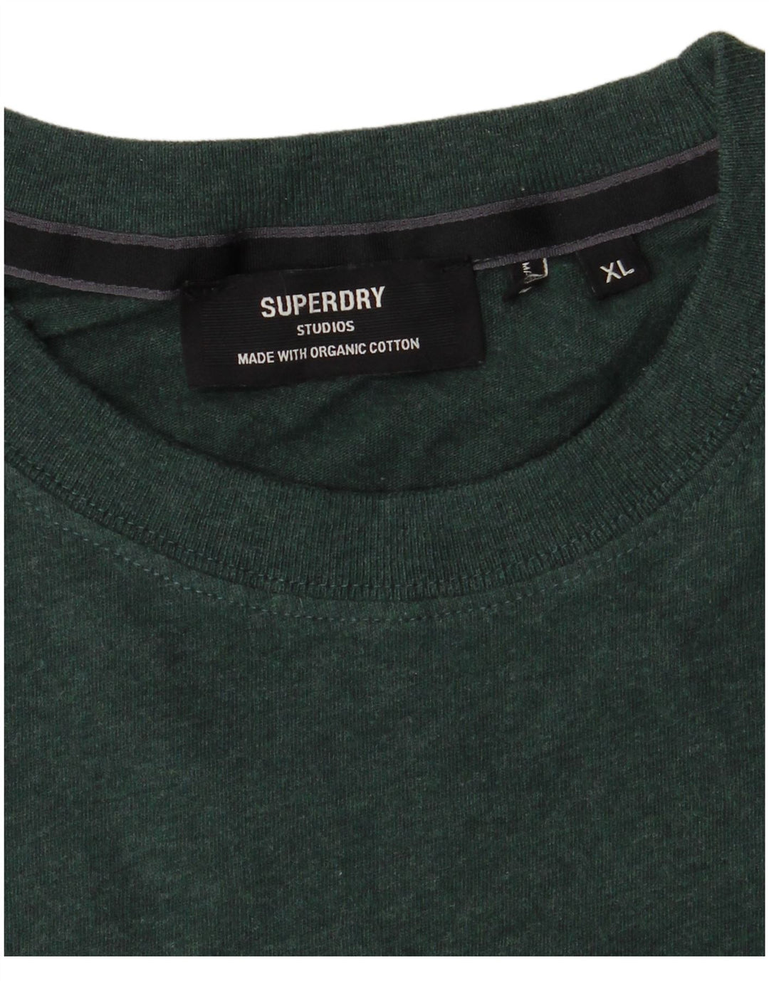T-shirt męski Superdry XL, zielony, bawełniany
