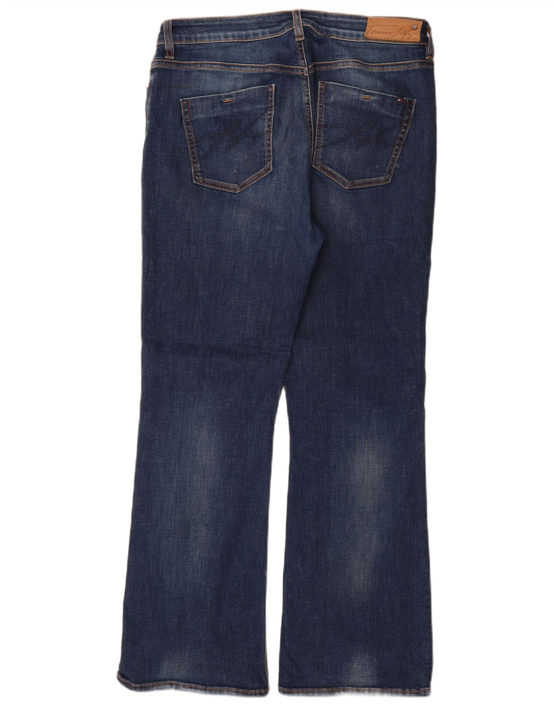 Damskie jeansy Bootcut Tommy Hilfiger W32 L30 Granatowe, bawełniane