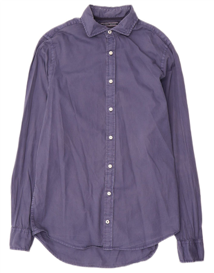 Koszula męska Slim Fit Tommy Hilfiger, mała niebieska