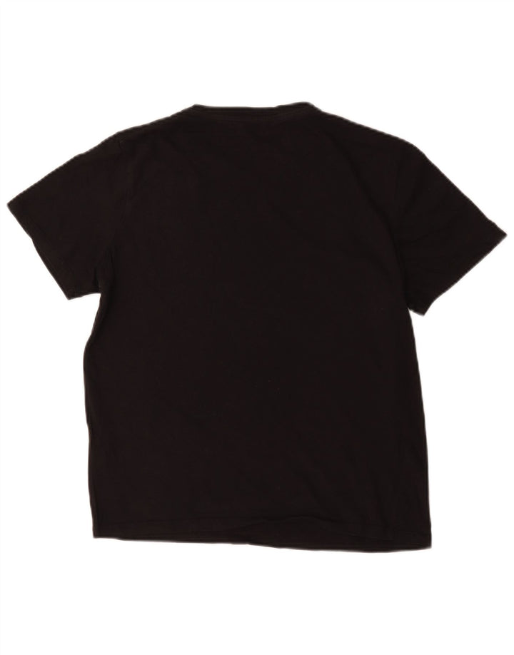 T-shirt męski Jack & Jones, mały, czarny, bawełniany
