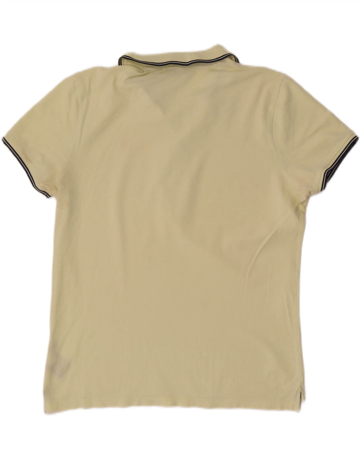 Męska koszulka polo Blauer XL, żółta, bawełniana