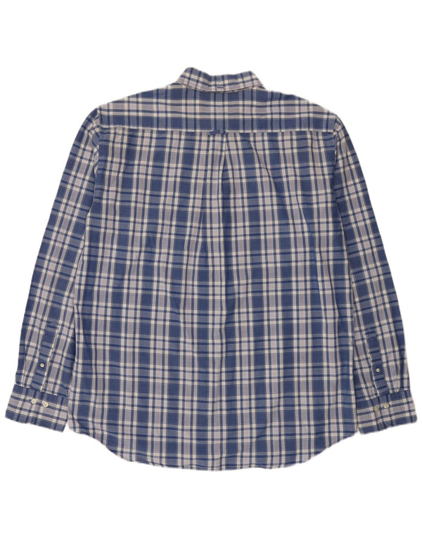 Koszula męska Gant, rozmiar 45/46 18 2XL, bawełniana niebieska kratka