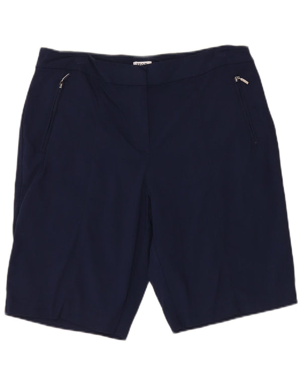 Damskie spodenki Chino Izod US 12 Large W34 Granatowy Rayon