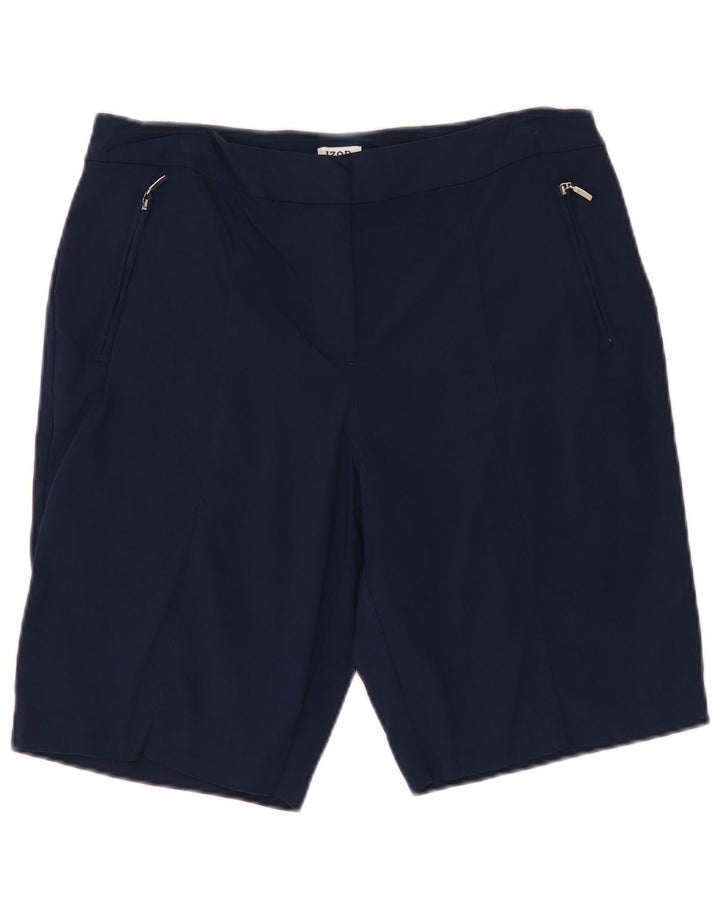 Damskie spodenki Chino Izod US 12 Large W34 Granatowy Rayon