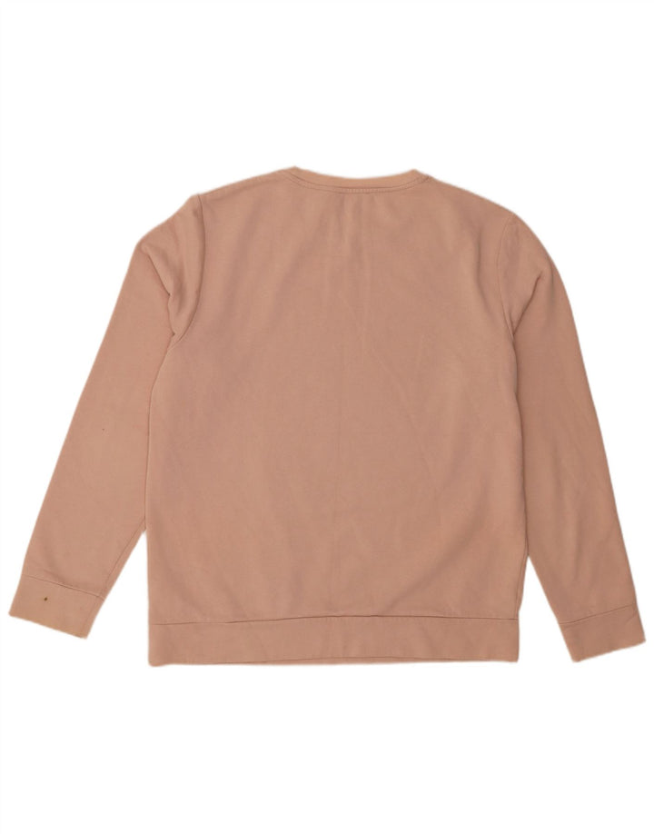 Bluza damska Cos Sweter UK 14 Średni różowy, bawełniany blok kolorów