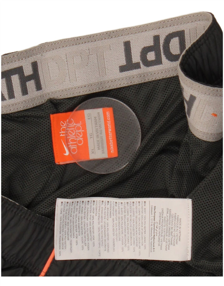 Męskie spodnie dresowe Nike XL, szary poliester