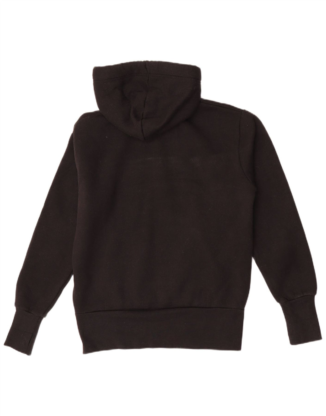 Damski sweter z kapturem i grafiką Bench UK 12, średni czarny, bawełniany