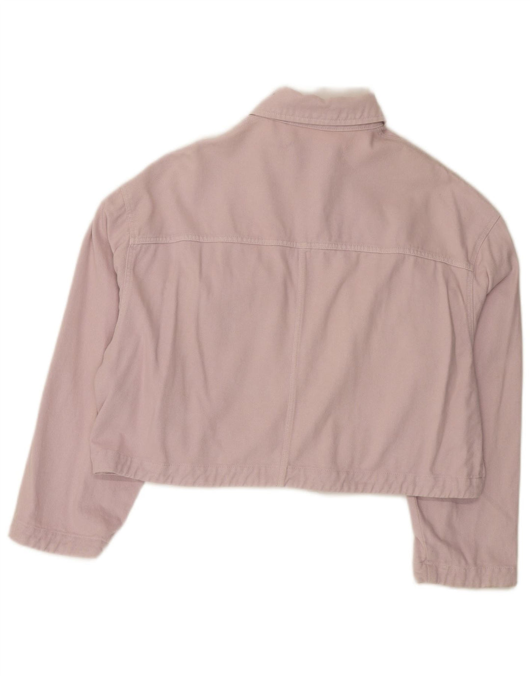 Damska kurtka dżinsowa Zara Oversize UK 6 XS, różowa, bawełniana