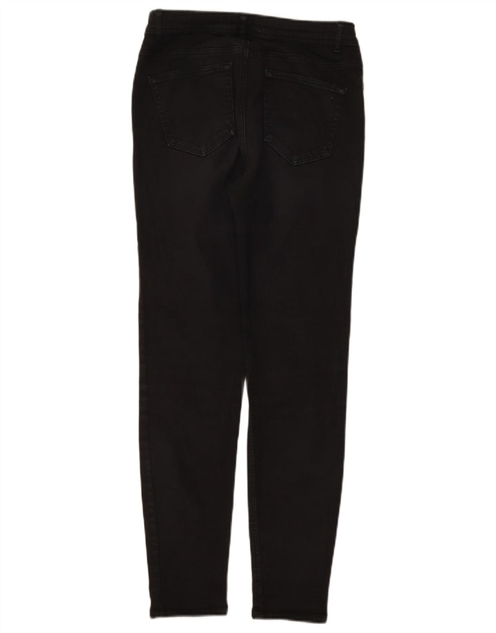 Damskie jeansy obcisłe ZARA EU 38 Small W28 L28 Czarne