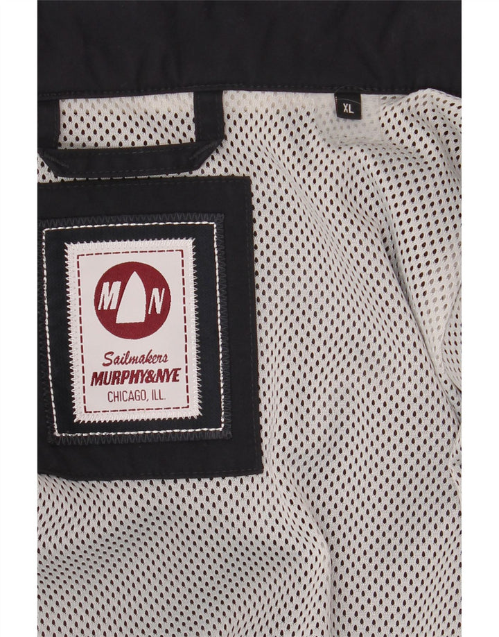 Męska kurtka wiatrówka Murphy & Nye Sailmakers UK 42 XL granatowa