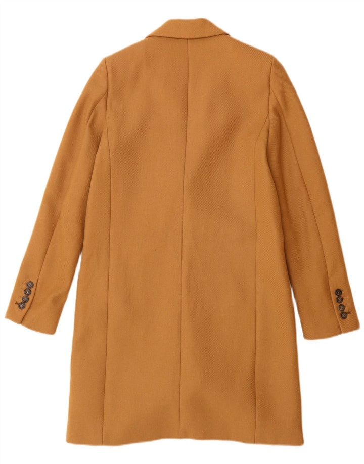 Płaszcz damski Zara UK 6 XS, brązowa wełna