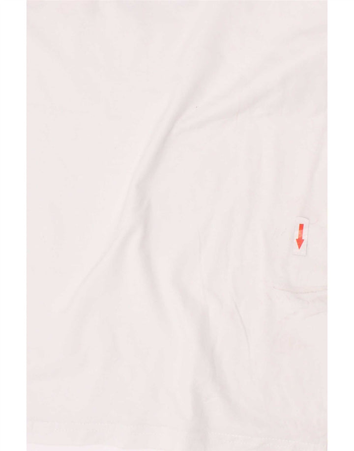 Chłopięcy T-shirt z grafiką Kappa 11-12 lat, biały