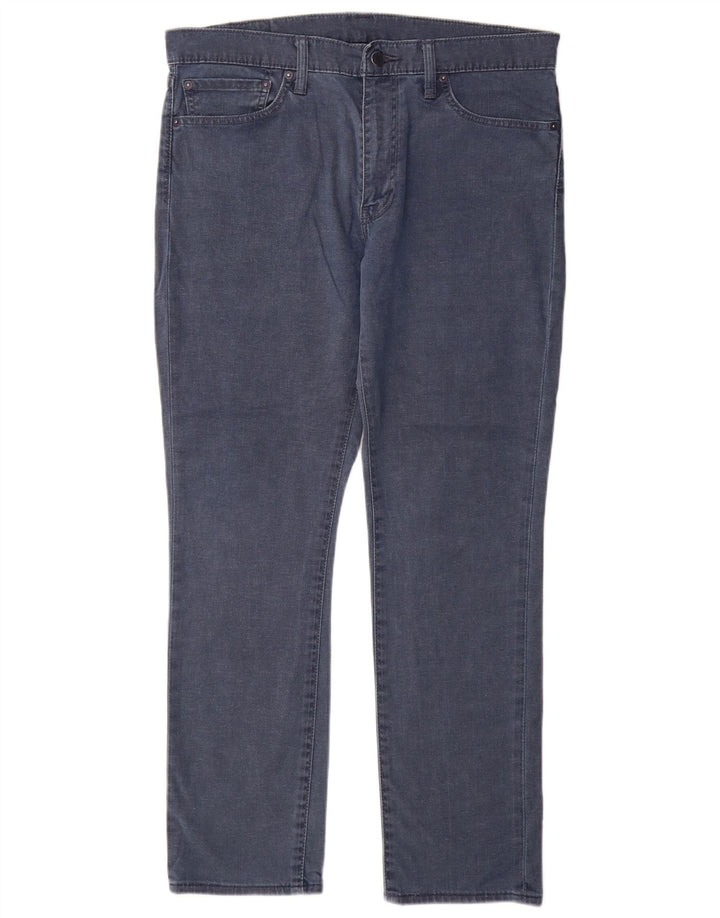 Męskie jeansy slim fit Levi's W36 L30 Niebieskie bawełniane