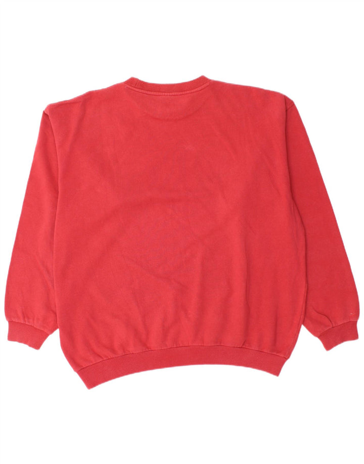 Bluza męska Fila Jumper IT 52/54 duża czerwona bawełniana