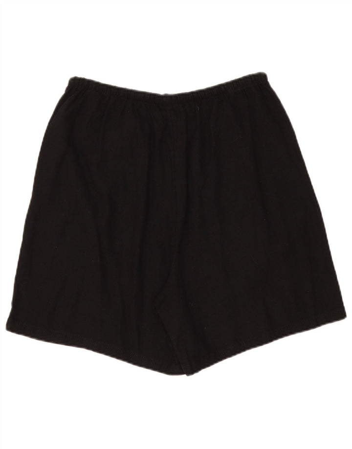 Marks & Spencer Damskie spodenki Chino UK 10 Small W30 Czarne lniane