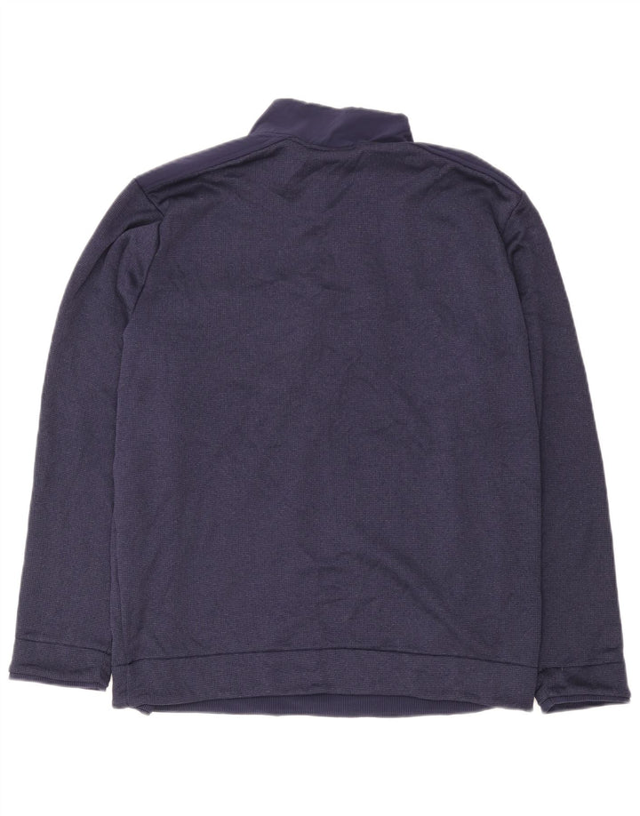 Męski sweter Under Armour z zamkiem błyskawicznym XL, granatowy, poliester