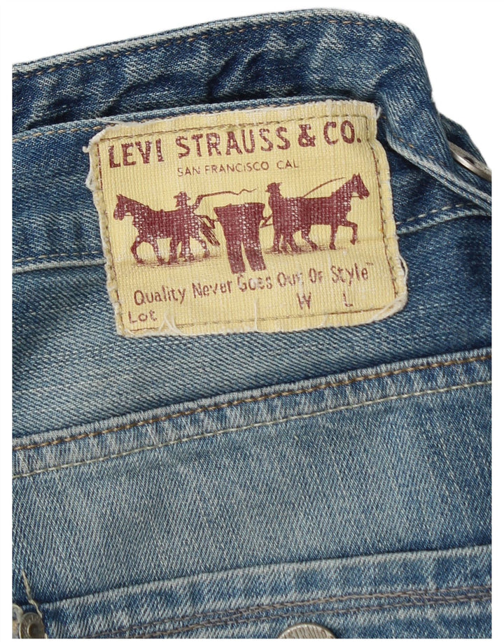 Damskie jeansy LEVI'S 504 Bootcut W32 L32 Niebieskie