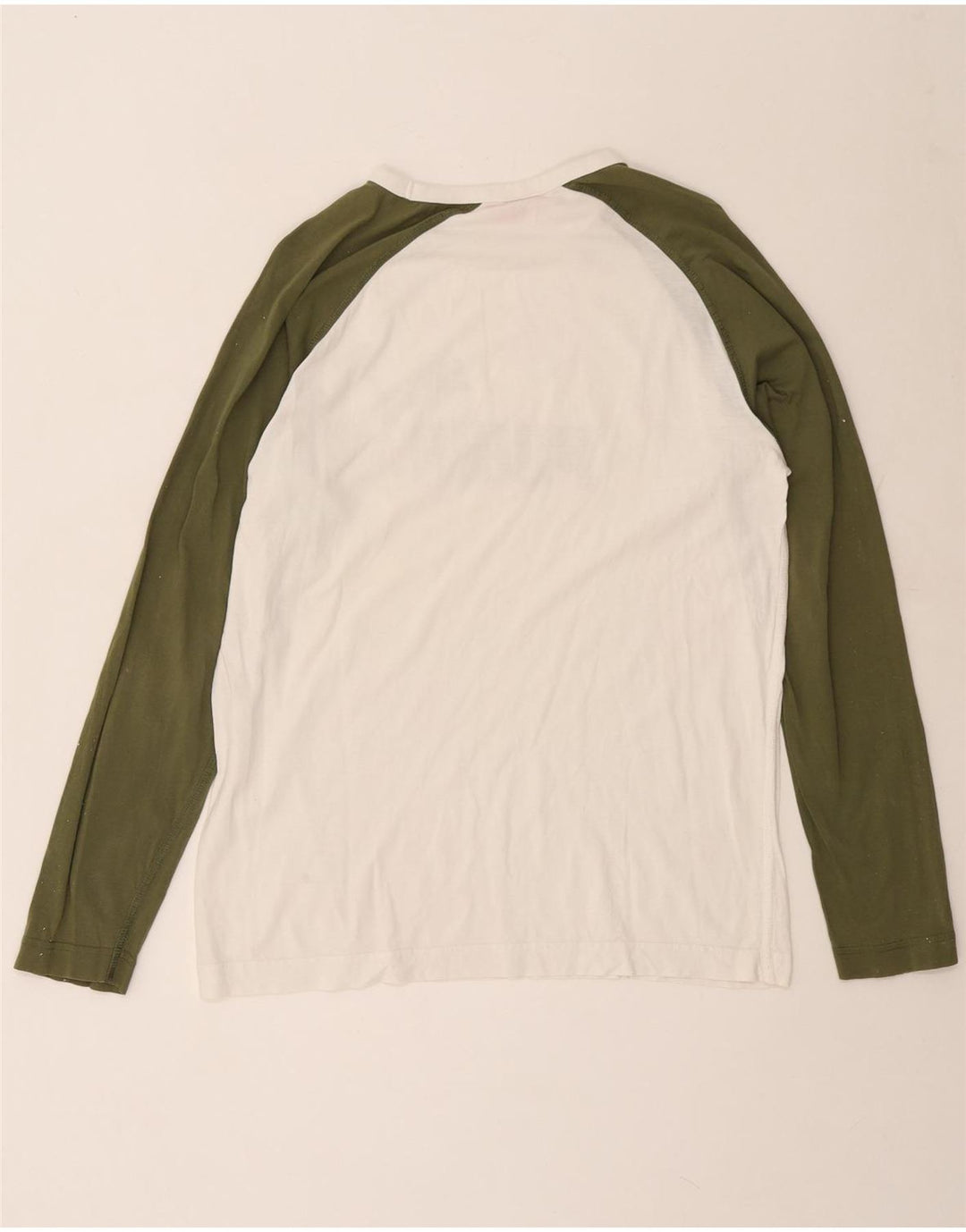 Męska koszulka z grafiką Puma z długim rękawem i średnim białym kolorem