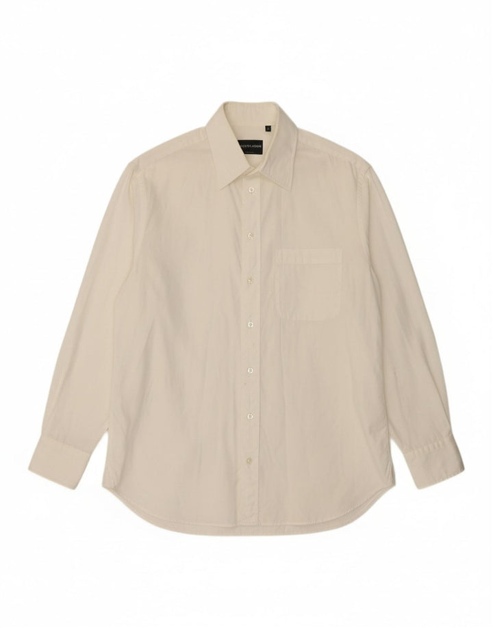 GIORGIO ARMANI Mens Shirt Size 39 15 1/2 Medium White