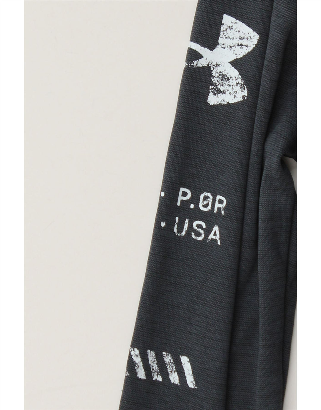 Chłopięcy dres Under Armour z graficznym pulowerem, 9-10 lat, średni szary