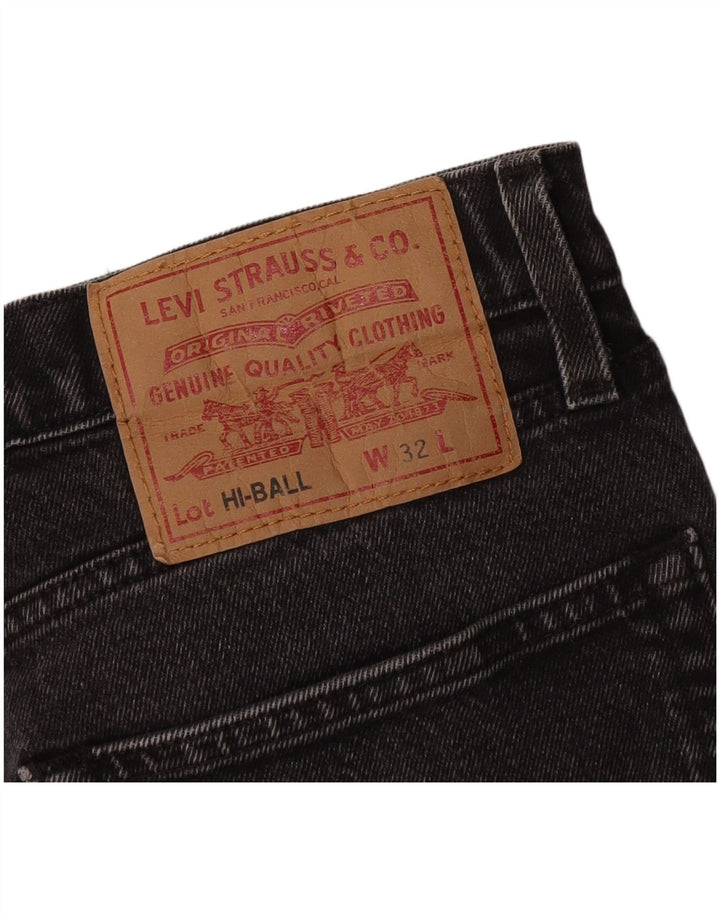 Męskie jeansy Levi's Hi-Ball Straight W32 L26 Czarne