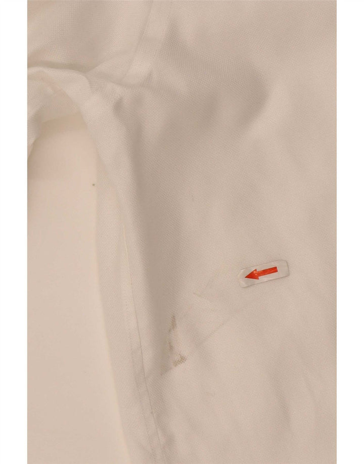 Koszula męska Boggi o regularnym kroju, rozmiar 44 17 1/2 XL, biała bawełna