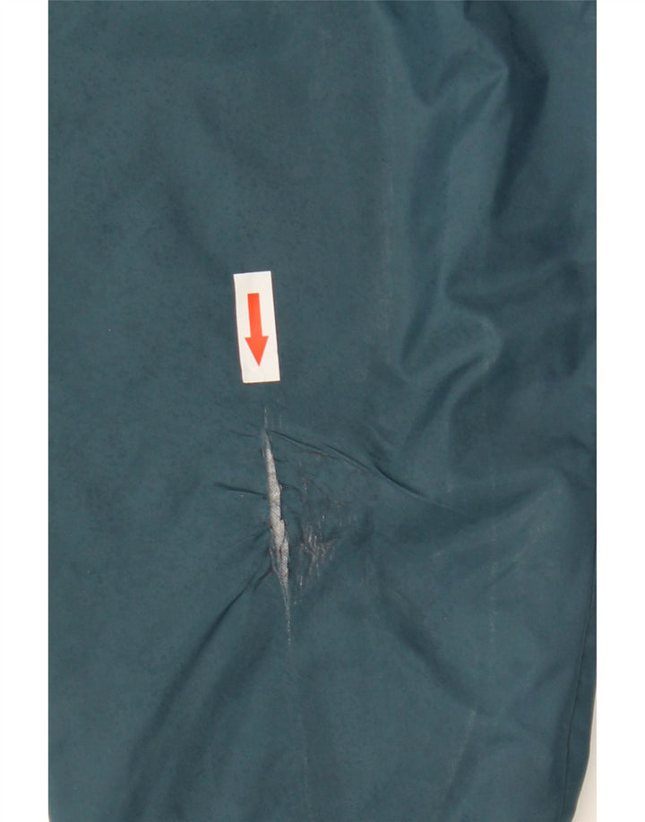 Męska kurtka wiatrówka Vans z kapturem UK 36, mały, niebieski nylon w bloki kolorów