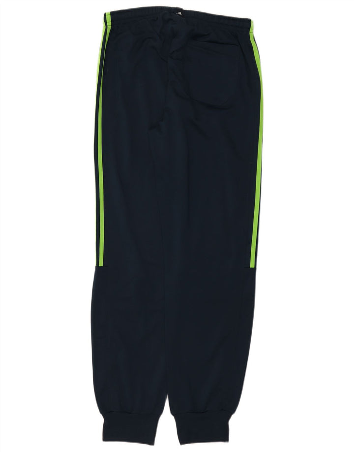 Męskie spodnie dresowe Adidas Joggers UK 38/40 Średni granatowy poliester