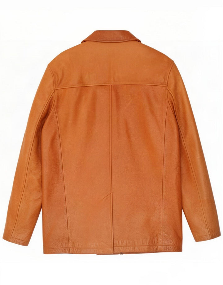 Męska kurtka skórzana vintage EU 48 Medium Brown Classic