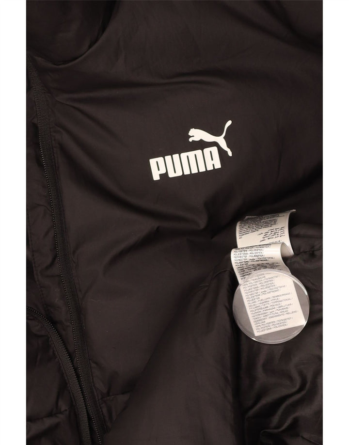 Męska ocieplana kurtka PUMA UK 42 XL, czarny poliester