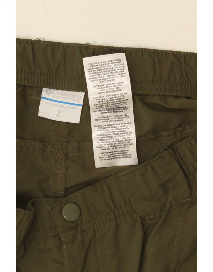 Męskie spodenki cargo Columbia W32, zielone, poliestrowe