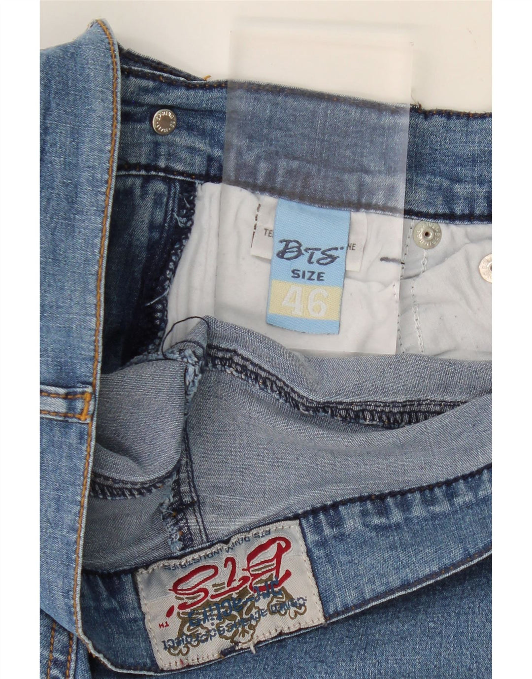 VINTAGE Womens Capri Jeans IT 46 Large W30 L23 Blue Cotton Vintage Vintage and Second-Hand Vintage from Messina Hembry 